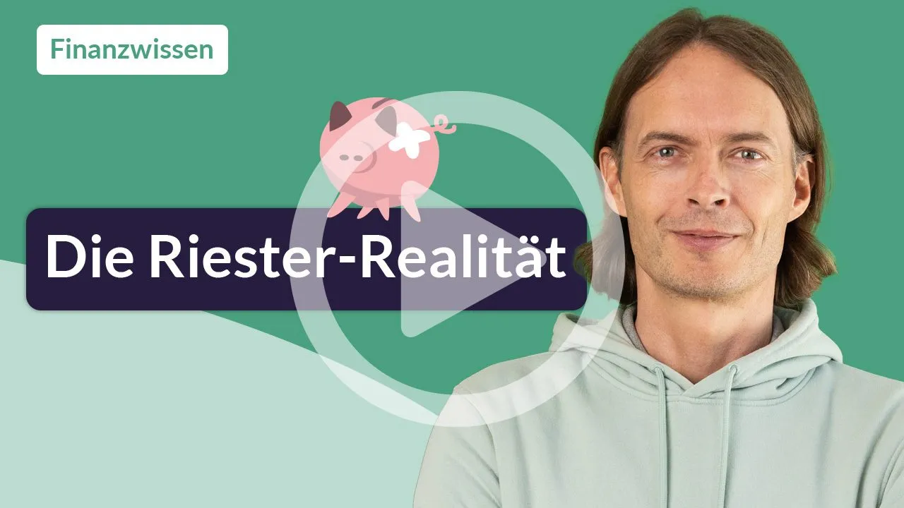 Evergreen Gründer Iven erklärt die Riester-Realität auf unserem YouTube-Kanal.